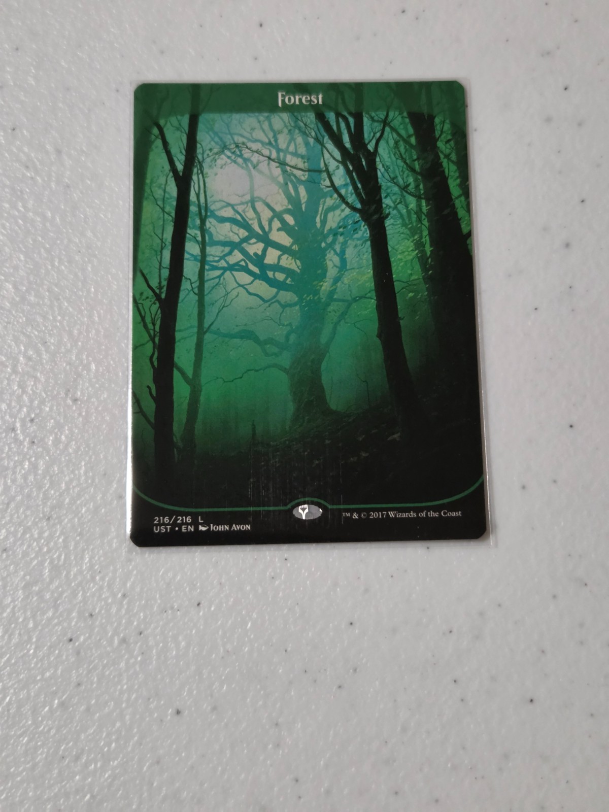 MTG Forest (216) Unstable NM