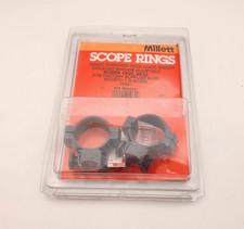 Vintage Millett 1 Inch Smooth 1022 9622 Scope Rings In Packaging Vintage Millett 1 Inch Smooth 1022 9622 Scope Rings In Packaging