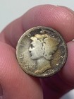 1926-S Silver Mercury Dime, Key Date, Colorful Album Toning — photo 8