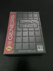 COMPLETE RoboCop vs. The Terminator W/REG CARD + POSTER (Sega Genesis, 1993)