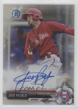 2017 Bowman Chrome Prospect Refractor 283/499 Jose Pujols #CPA-JP Auto 00c9