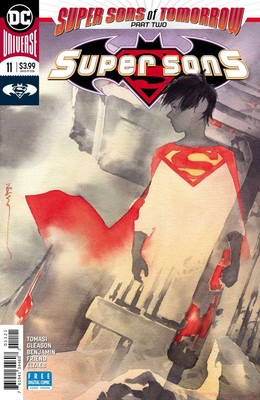 Super Sons #11A VF/NM; DC | Rebirth Dustin Nguyen Variant - w/Bag+Board