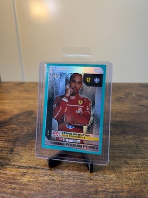 2025 Topps Lewis Hamilton Podium Power Limited Edition /79 NM Turbo Attack