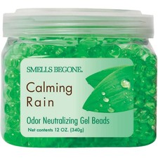 Smells Begone 12 Oz. Gel Beads Calming Rain Odor Neutralizer 52512 Smells Begone