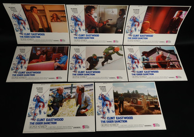 The Eiger Sanction Lobby Cards 1975 Stills 11 x 14 NSS 75/130 Clint Eastwood