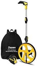 Measuring/Trundle Wheel in Meters-3-Piece, Foldable | Metric Units [Up to 9,999.