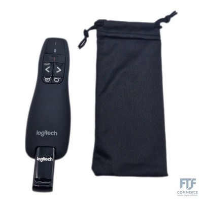Logitech R400 Presenter, Kabellose 2.4 GHz Verbindung via USB-Empfänger, 15m Rei