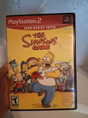 THE SIMPSONS GAME PS2 CIB UNTESTED