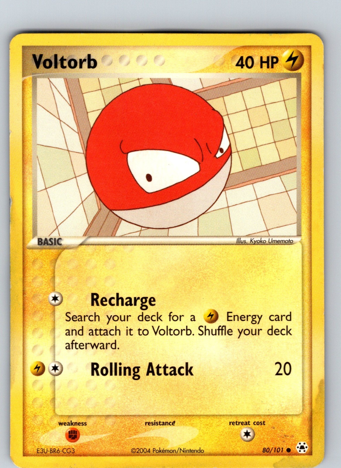 Voltorb 80/101 2004 Hidden Legends Regular Common