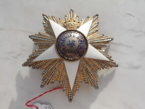Königreich Ägypten Orden Nil Großkreuz Abzeichen Bruststern Medaille König Fuad 1922er - Bild 7 von 15