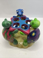 Van Pelt Studio colorful turtle Tooth Brush Holder