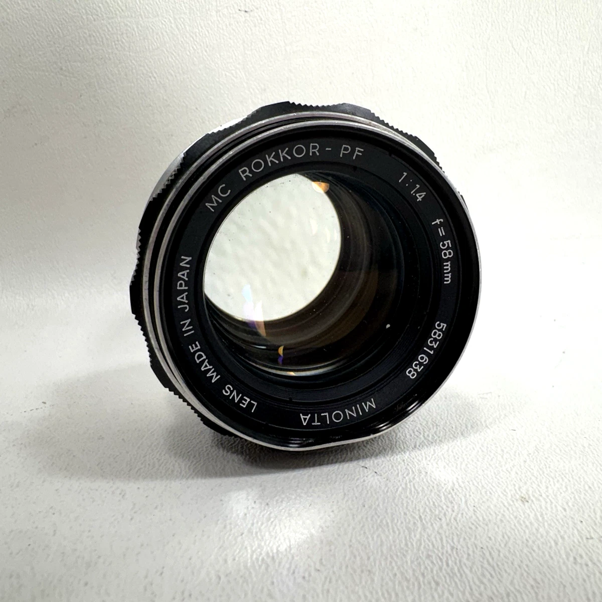 Minolta Rokkor PF 58mm Focal f/1.4 Camera Lenses for sale | eBay Minolta Rokkor PF 58mm Focal f/1.4 Camera Lenses for sale | eBay