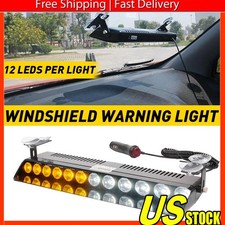 Led Windshield Emergency Lights 2 Dash Strobe In 1 Deck Warning Flashing Safety Led Windshield Emergency Lights 2 Dash Strobe In 1 Deck Warning Flashing Safety