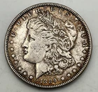 1889 Morgan 90% Silver Dollar US Coin Philadelphia Mint Full Liberty EXCEL