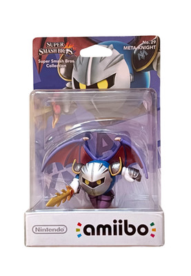 Amiibo Nintendo Meta Knight No 29 Super Smash Bros Collection Sealed Italy