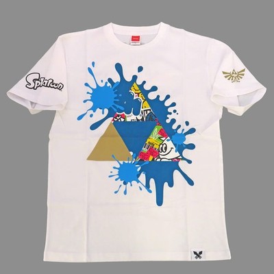 Splatoon 3 x Zelda Fest T-Shirt White Size S Collaboration