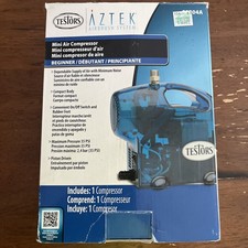 TESTORS 50204A AZTEK AIRBRUSH SYSTEM MINI AIR COMPRESSOR Tested Working