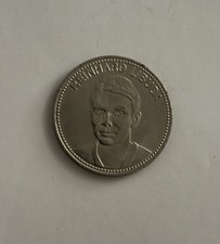 M&uuml;nze &bull; Fu&szlig;ball-WM 1970 Mexico &bull; Reinhard Libuda &bull; Medaille Shell