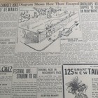 AUG 1913 NEWSPAPER PAGE #2365- HARRY K. THAW ESCAPED FROM ASYLUM- 4 PAGES — photo 7