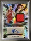 2025 Panini WNBA Select A'ja Wilson Auto Autograph Memorabilia Jersey #12 Aces