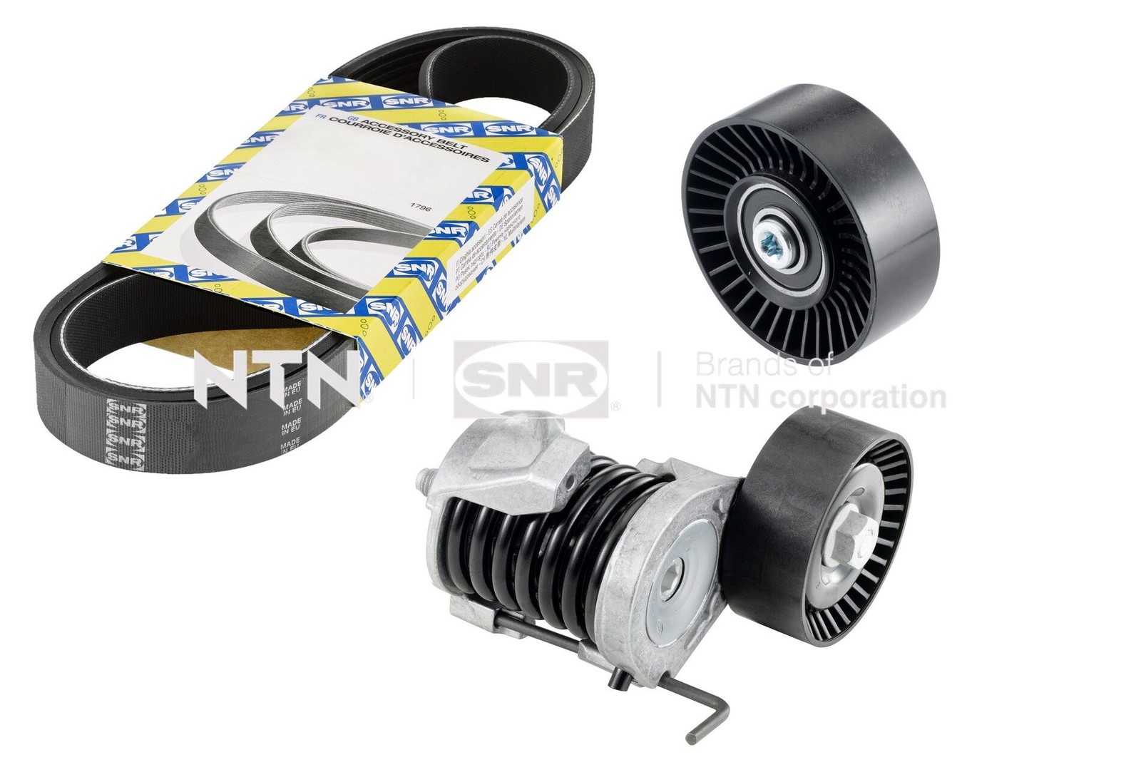 KA850.24 SNR V-ribbed belt kit for BMW