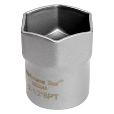 Performance Tool 6-Point 2-1/2" Locknut Hex Socket