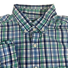Vineyard Vines Slim Fit Tucker Shirt Plaid Button Down Long Sleeve Men's XXL