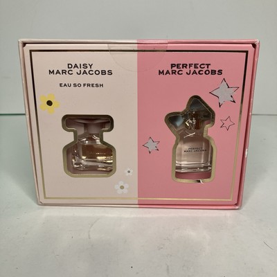 Marc Jacobs Perfect EDP 5ml And Daisy Eau So Fresh EDT 4ml Mini Splash Set NIB