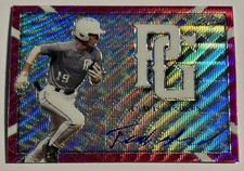 2021 Leaf Metal Perfect Game TRAVIS SANDERS Boston Red Sox Pink Wave Auto 3/6