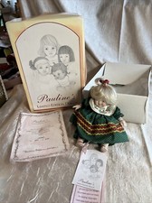 Pauline's Limited Edition 8" Noel Doll- 454/2000 With Box COA TAGS