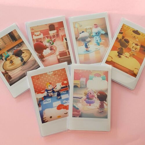 6 sanrio Amiibos Cards polaroids Animal Crossing nfc amiibo cards New Horizons - Picture 1 of 1