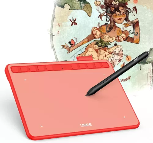 Tablette Graphique Dessin 6x4 Pouces avec Stylet Passif sans Pile à 8192 Niveaux