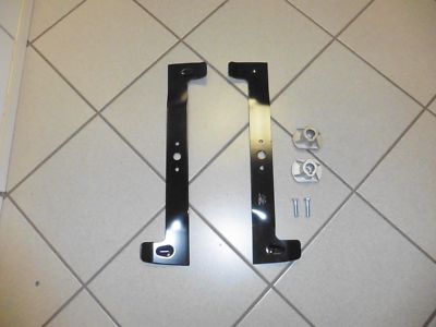 2 Messer 2 Halter 2 Schrauben 2 Keile f. Viking MT740 MT780 Aufsitzmäher 102cm