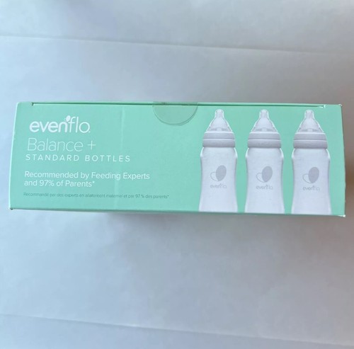 Evenflo 3k Balance Standard-Neck Anti-Colic Baby Bottles - 9oz - Picture 4 of 5