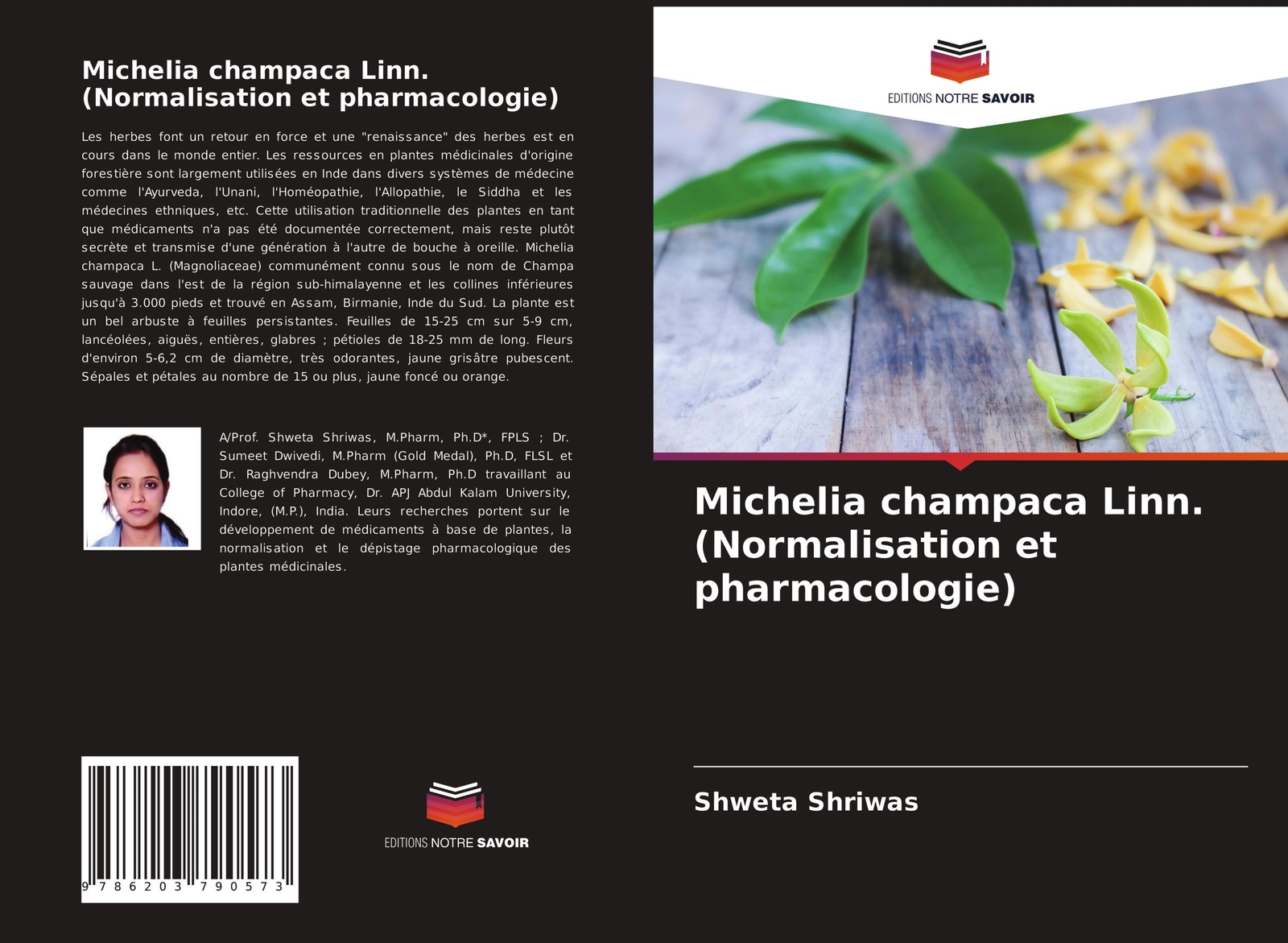 Thumbnail - Shweta Shriwas (u. A.) | Michelia Champaca Linn. (normalisation Et...