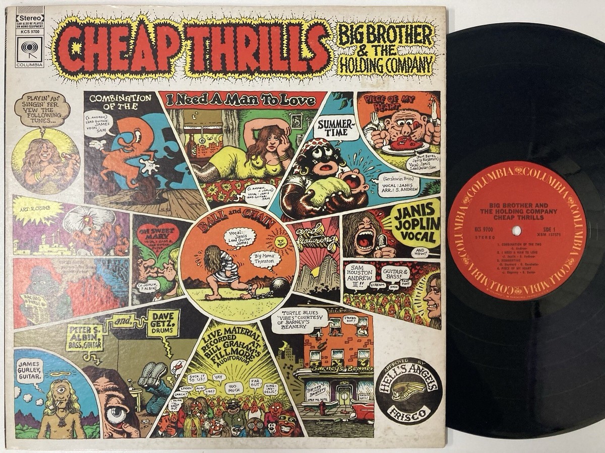 BIG BROTHER & THE HOLDING COMPANY - Cheap Thrills LP (2nd US