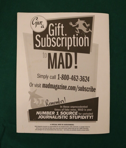 MAD Magazine Relaunch Subscription Edition Lot *You Pick* Issues 1-34 2018-2024 - Picture 51 of 95