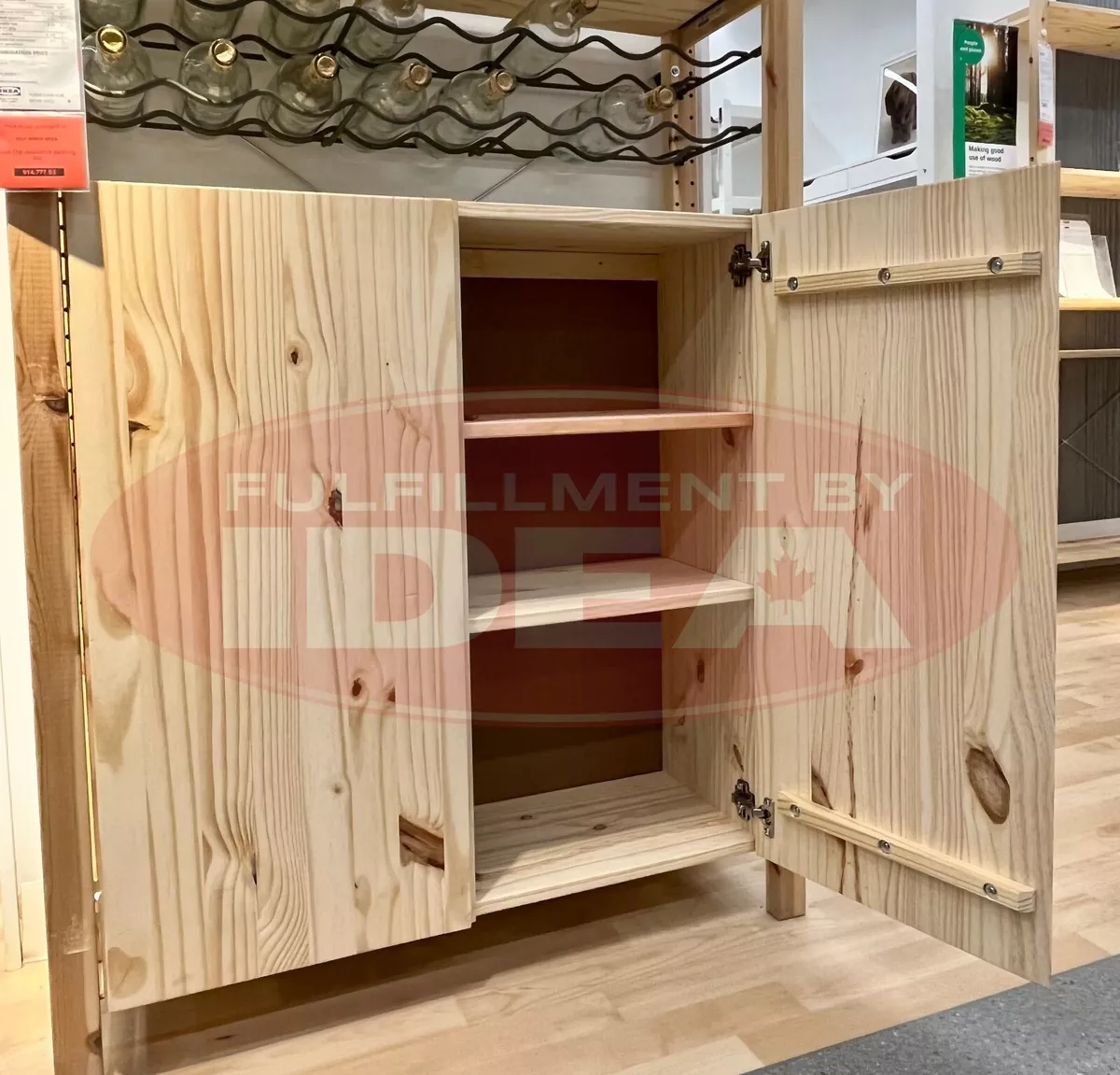 Ivar pine cabinet online
