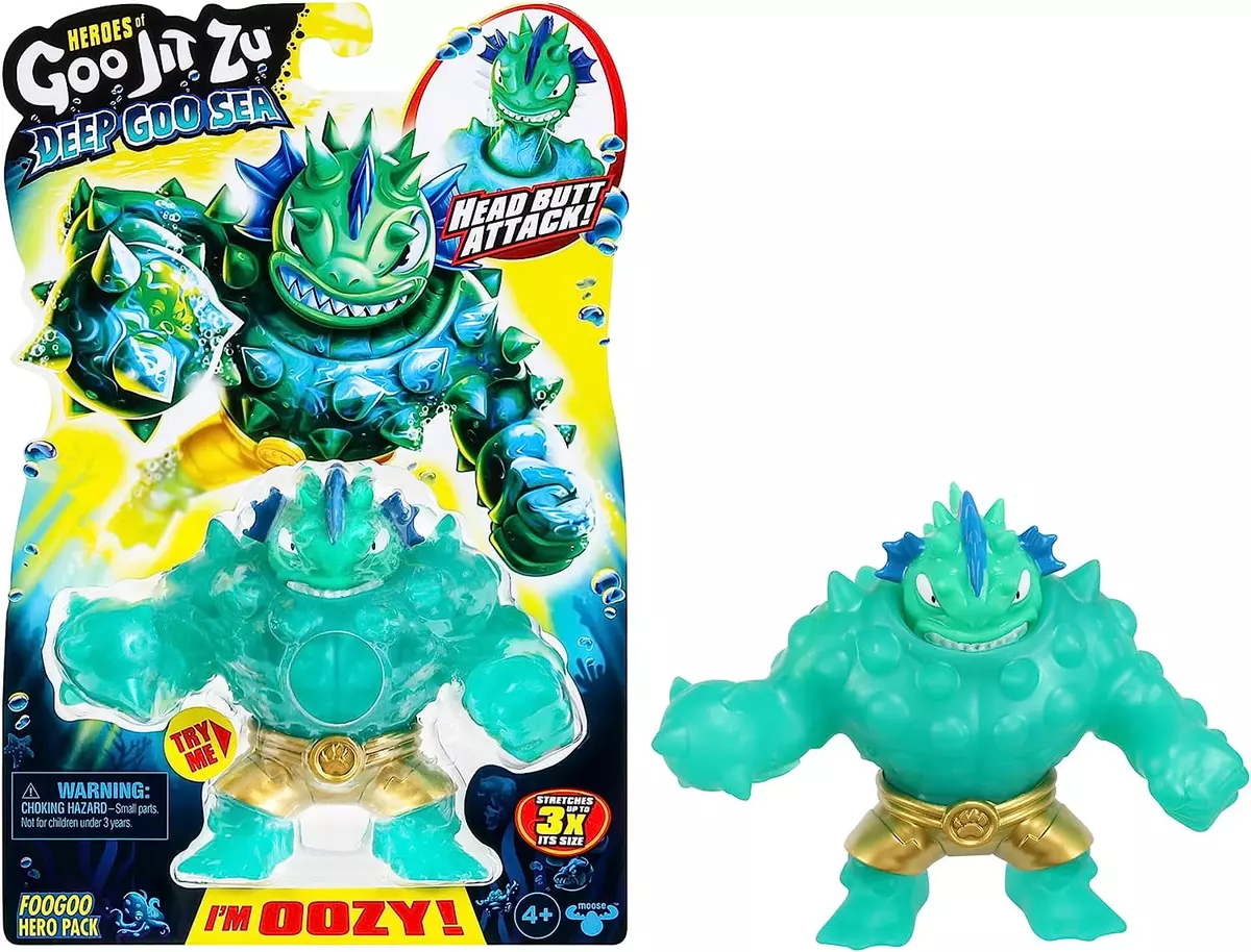 License 2 Play Heroes of Goo Jit Zu DC Hero Mini Figure Pack (Styles May  Vary)