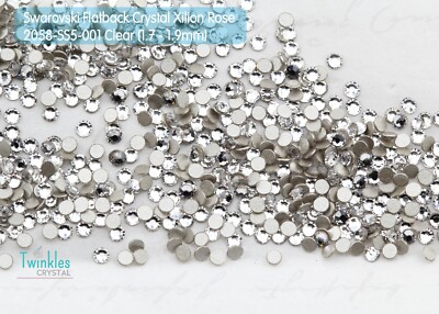 Swarovski (144pcs) FlatBack Crystal Nails Decoration Rhinestone #2058/2088