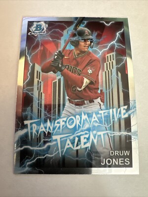 2023 Bowman Draft #TT-3 Druw Jones Transformative Talent