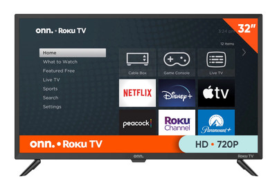Onn. 32  Class HD (720P) LED Roku Smart Television (100012589)