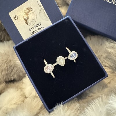 Swarovski ダブルバンドリング クリスタル　#55 Swarovski ダブルバンドリング クリスタル #55 SWAROVSKI ダブルバンド