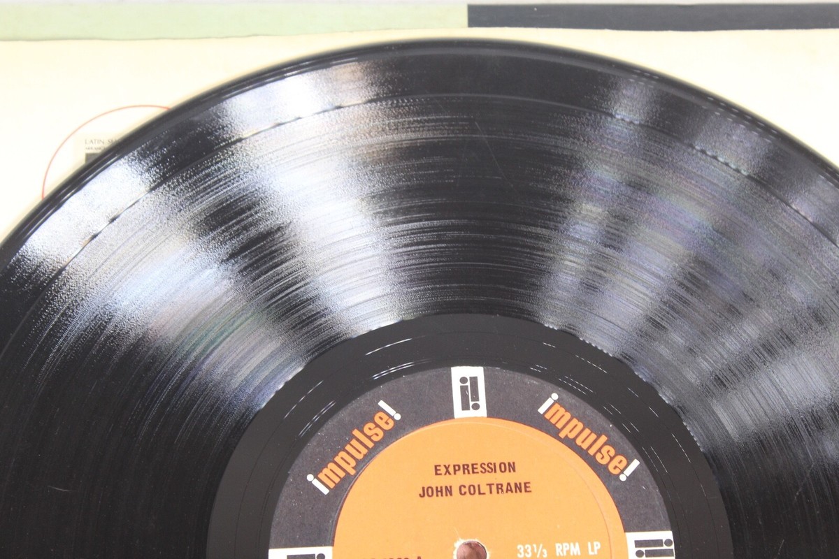 JOHN COLTRANE Expression Vinyl LP Record Album Impulse