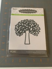 Darice Craft Dies - LEAFY TREE Emboss Paper C...
