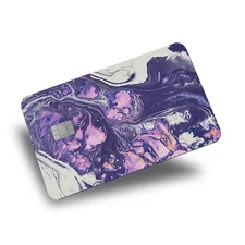 Liquid Color Credit Card Skin/Credit Card Sticker- Marble Card Skin/Sticker