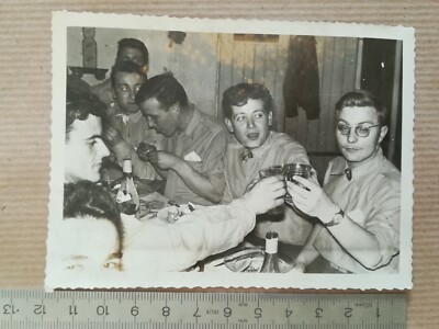 C212 Photo Algeria Soldiers 1961-1962 Watering Oysters - Tasks
