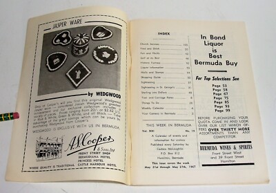 MAY 1967 - THIS WEEK IN BERMUDA - WEEKLY CALENDAR OF EVENTS (SCOOTERS) | eBay may-1967-this-week-in-bermuda-weekly-calendar-of-events-scooters-ebay
