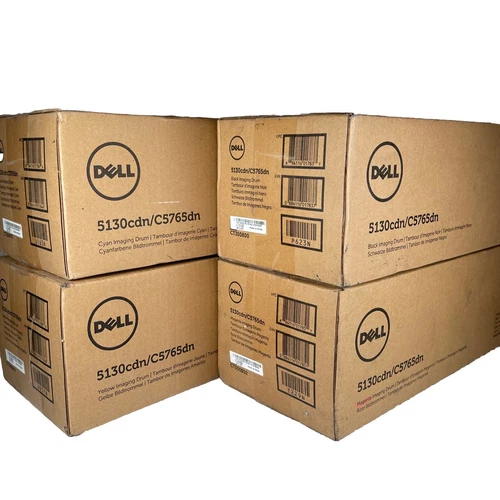 Dell 5130cdn Imaging Drum Units Black Cyan Magenta Yellow C5765dn Genuine X4
