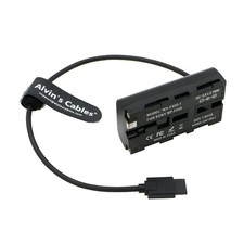 Cavo Alimentazione per DJI Ronin S Gimbal a NP-F550 F970 Batteria Fittizia per Atomos 30cm